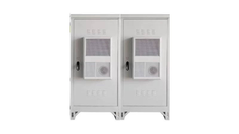 Energy storage battery cabinet.