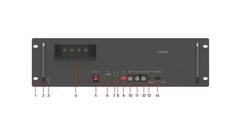 LFP48100 lithium.